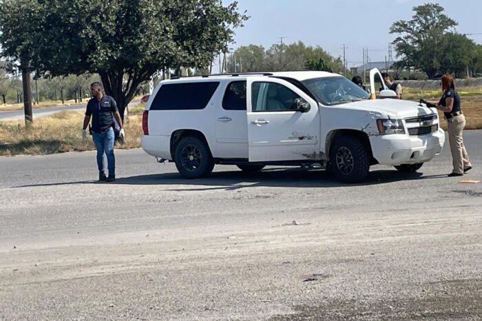 Cártel del Golfo deja tres cuerpos en una camioneta en Ciudad Victoria; Tamaulipas