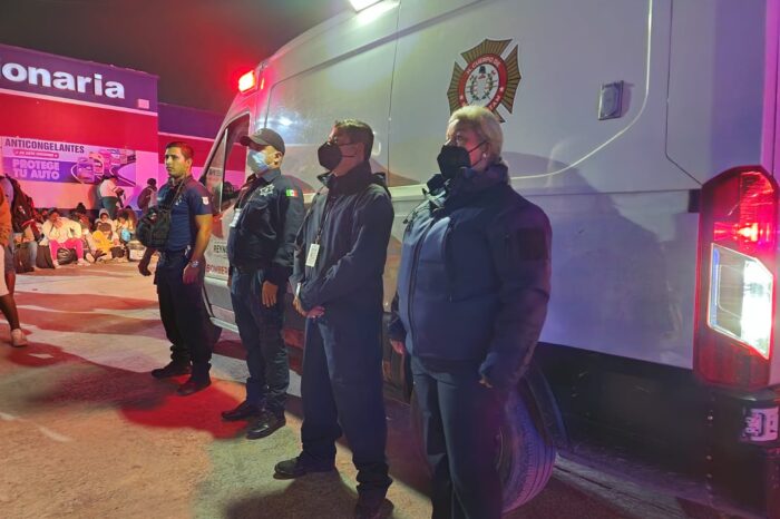 Resguardó PCyB a cerca de 3 mil migrantes por humo de basurero clausurado