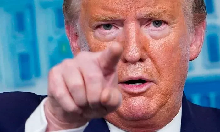 Donald Trump acusa a Joe Biden de estar “del lado de los cárteles”