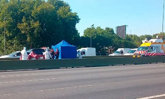 Pareja muere atropellada tras discutir en medio de una autopista