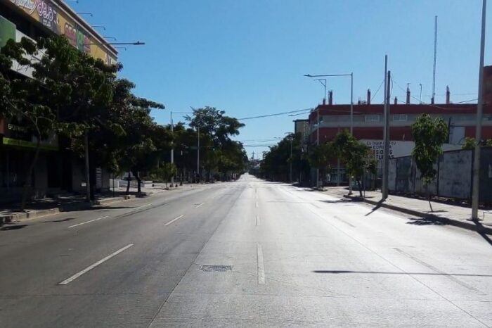 Culiacán se convirtió en una ciudad fantasma; calles lucieron desoladas