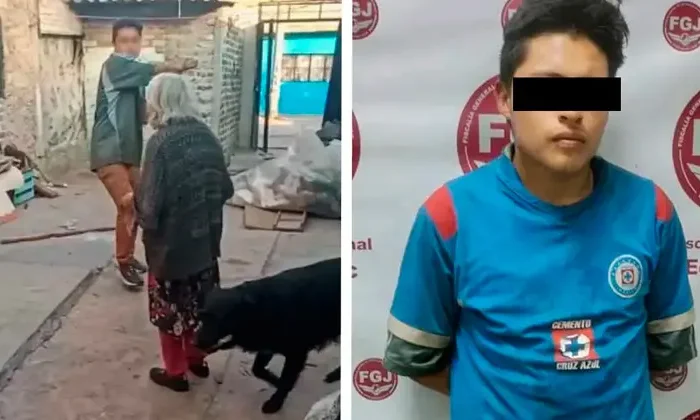 Detienen a sujeto que golpeó a su abuela con un tubo