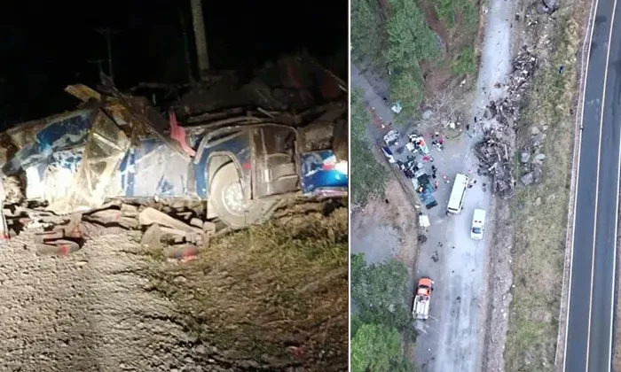 Al menos 33 migrantes muertos tras caer un autobús al precipicio en Panamá￼