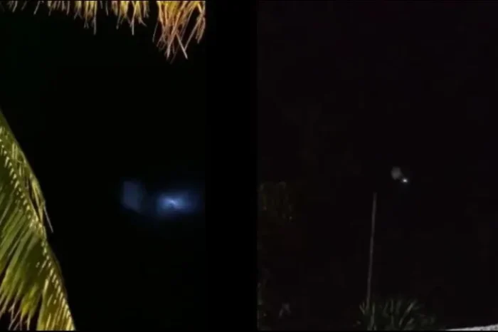 Captan un 'ángel' volando sobre el cielo de Playa del Carmen￼