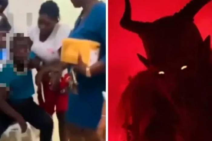 Niños son hospitalizados tras 'ver al diablo'<br>en su escuela