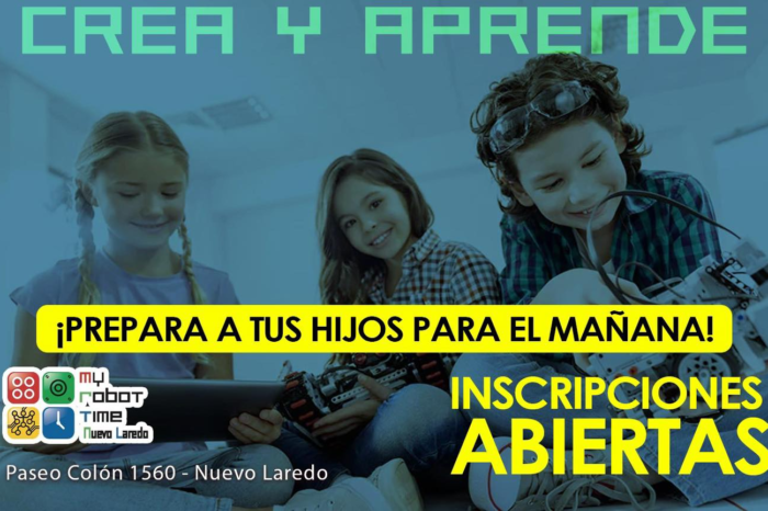 AÚN HAY CUPO PARA EL CURSO DE ROBÓTICA PARA NIÑOS; EL LUNES INICIAN LAS CLASES