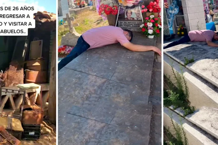 REGRESA “DEMASIADO TARDE” DE EU PARA ABRAZAR A SUS ABUELOS￼