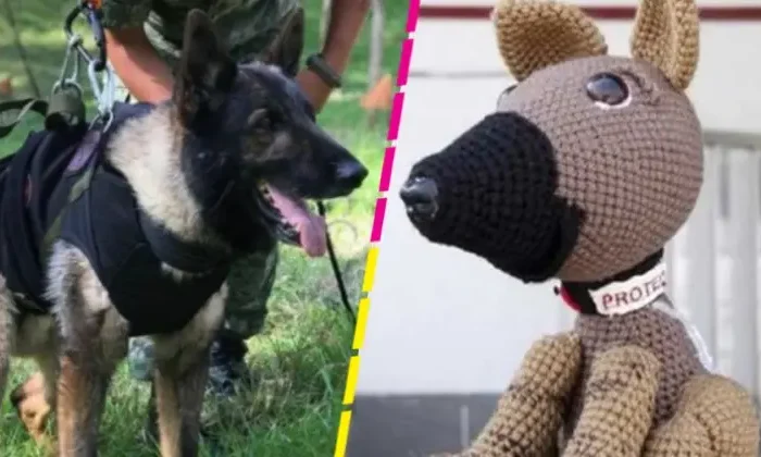 Mujeres tejen figuras de Proteo en la cárcel de Santa Martha