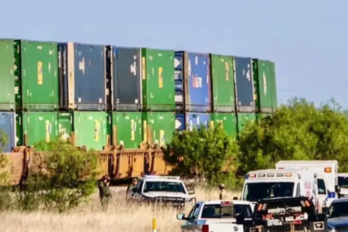 Hallan migrantes sofocados en un tren en Texas; hay dos muertos￼