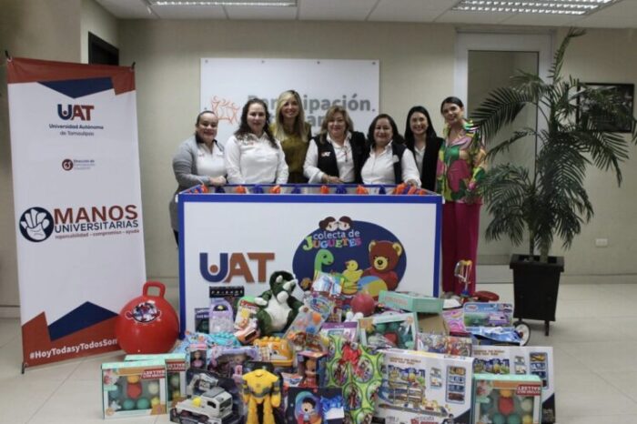 Invita UAT a la colecta “Donando un juguete haces feliz a un corazón”