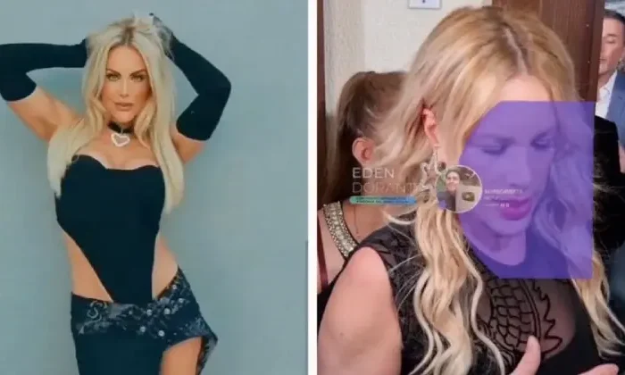 Fan golpea a Lorena Herrera durante una conferencia de prensa