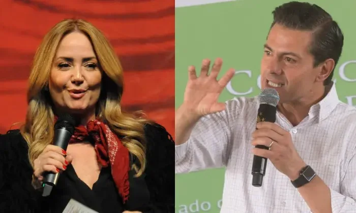 “Son unos enfermos mentales”: Andrea Legarreta niega romance con EPN