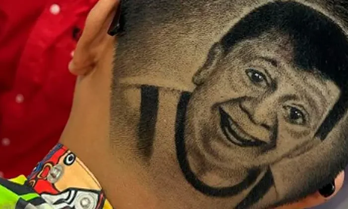 Barbero rinde homenaje a ‘Chabelo’ con increíble corte