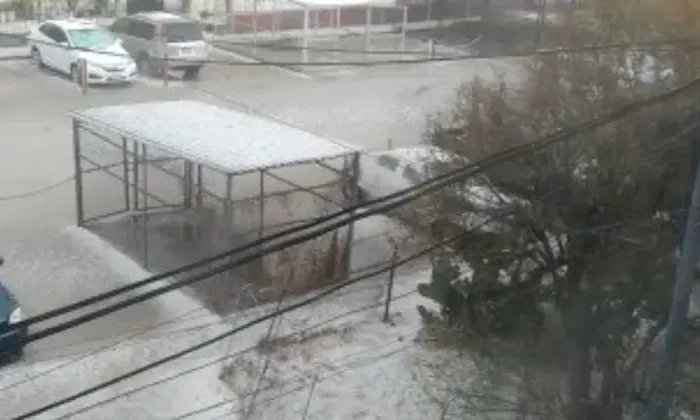 Hidalgo registra granizada, lluvia y hasta un tornado￼