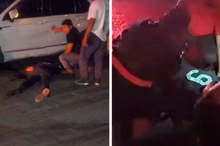 Descubre a su mujer siéndole infiel y lo atropella, en Tampico