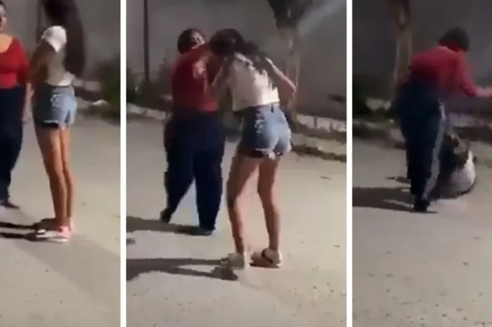 Madre golpea a su hija porque no se defendió de bullying