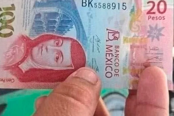 Cajero le entrega extraño billete de 120 pesos