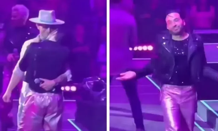 Erik Rubín rechaza beso de ‘Apio’ Quijano en el 90’s Pop Tour