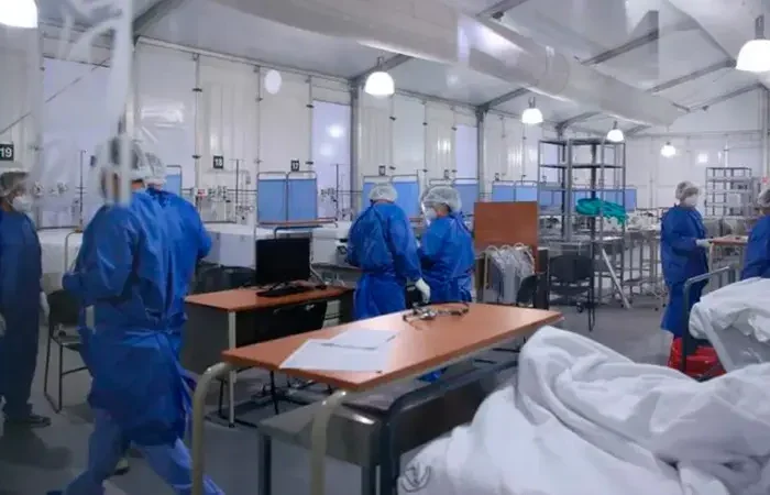 Reducen hospitales espacios de atención a COVID-19