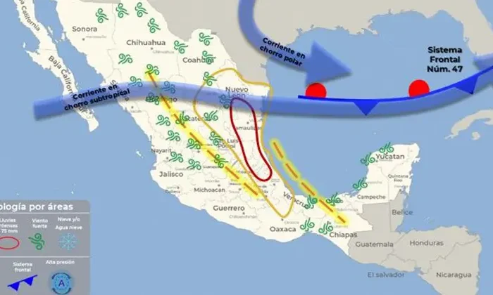 Seguirá el frente frío en región