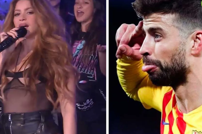 Piqué le tira a los fans de Shakira