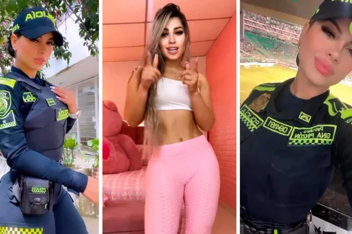 Policía colombiana se hace viral con su gran belleza 