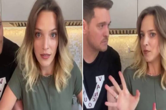 Michael Bublé amenaza de muerte a su esposa, no se dio cuenta que estaba en vivo