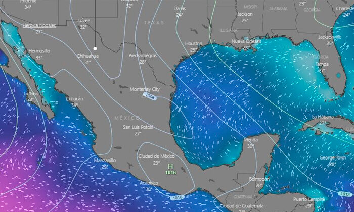 Frente frío 54 permanecerá estacionario en Tamaulipas