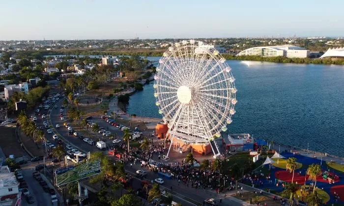 Inauguran la Rueda de Tampico de las Más Altas y Seguras del País