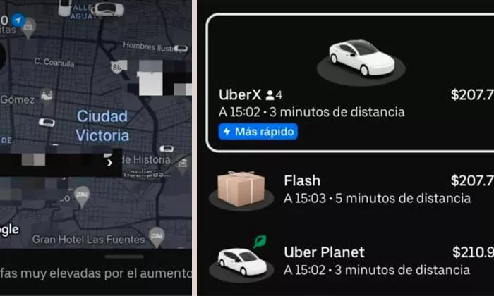 Ola de calor dispara precios de Uber; quieren cobrar extra por traer clima