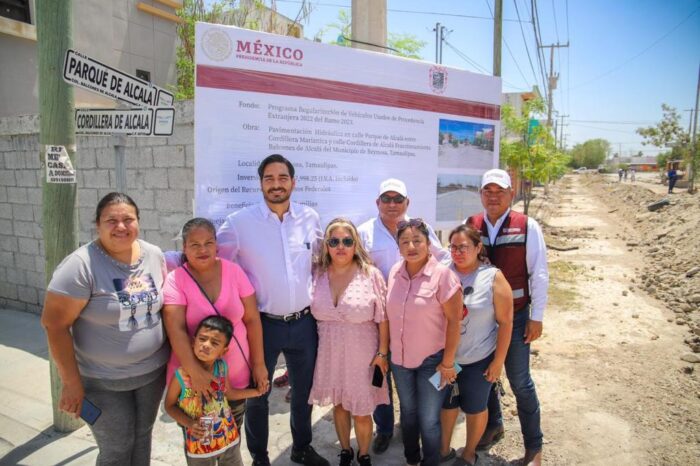 Transforman Gobierno de Carlos Peña Ortiz y de Andrés Manuel López Obrador a Reynosa