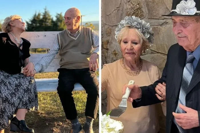 Para el amor no hay edad; se conocen en Tinder y se casan a sus 90 años