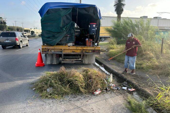 Mejora Gobierno de Reynosa vialidad de avenida Mike Allen