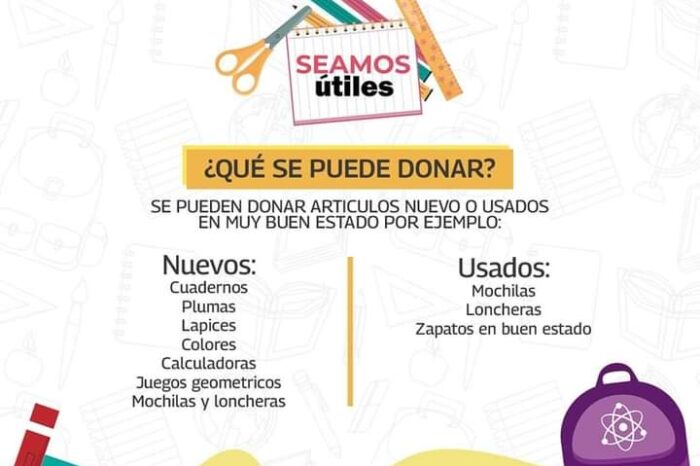 Llama DIF Reynosa a participar en campaña "Seamos Útiles 2023"
