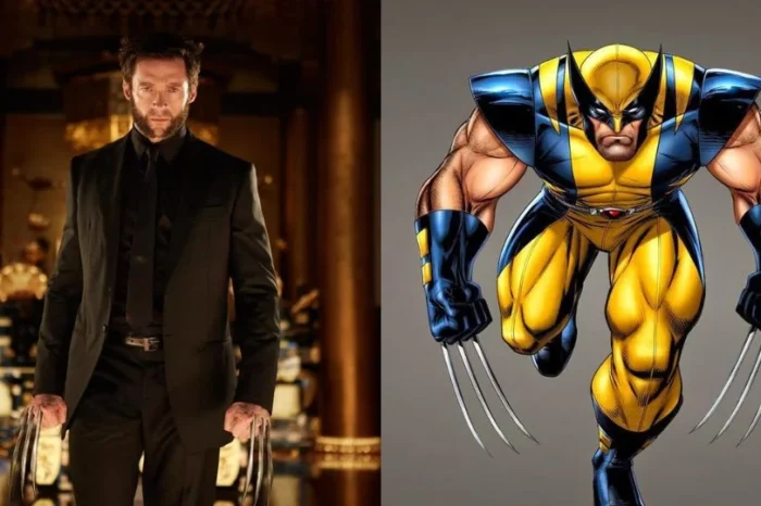 Filtran foto de Hugh Jackman con el traje amarillo de Wolverine