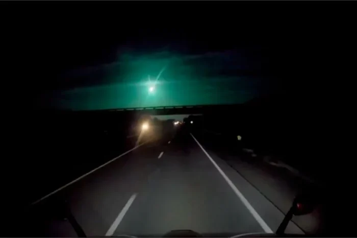 Meteorito ilumina de verde el cielo de Louisiana