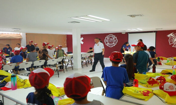 Arranca curso de “Bomberos junior´s” en Nuevo Laredo