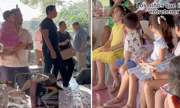 Tatiana emociona a papás en show infantil; los niños se aburren