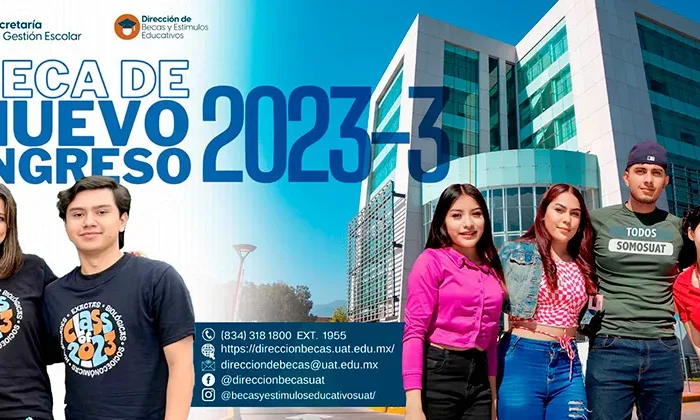 Ofrece UAT becas para nuevo ingreso