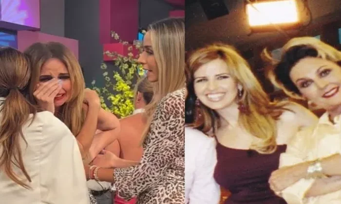 Raquel Bigorra llora en programa en vivo al enterarse que Talina Fernández murió