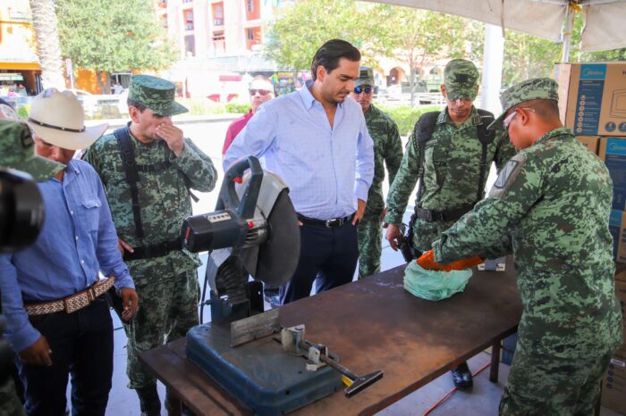 Suman esfuerzos Gobierno de Reynosa y SEDENA en campaña de Canje de Armas de Fuego