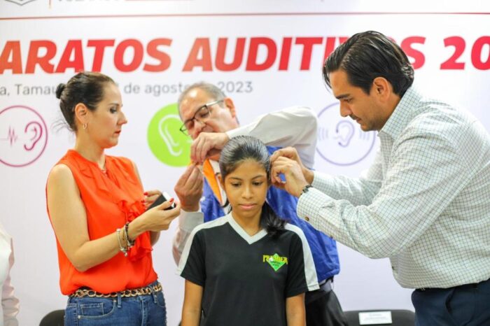 Apoyan en Reynosa a más de 200 pacientes con Aparatos Auditivos