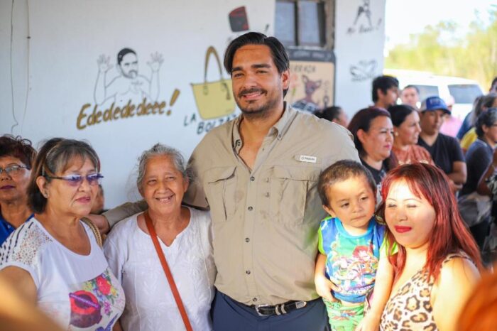 Recibieron más de 400 ciudadanos a Carlos Peña Ortiz