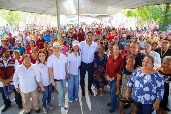 Atendió Gobierno de Reynosa necesidades de familias en Paseo de Las Flores