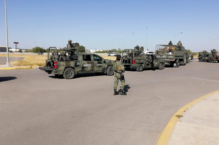 LLEGAN MÁS DE 100 MILITARES DE FUERZAS ESPECIALES A NUEVO LAREDO