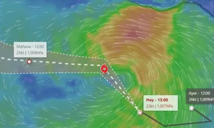 Huracán ‘Hilary’ se intensifica a categoría 2 frente a costas de Jalisco