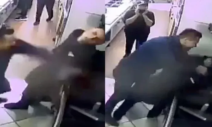 Hombre golpea a joven cocinero de Subway en San Luis Potosí