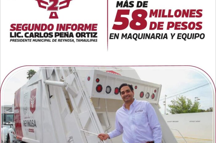 Calidad de servicios públicos es prioridad en Reynosa: Carlos Peña Ortiz