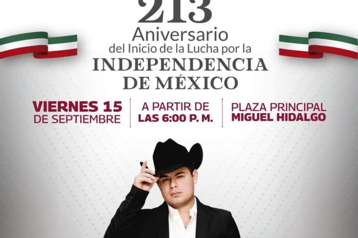 Invita Alcalde de Reynosa a celebrar Grito de Independencia en la plaza principal