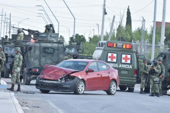 Chocan militares en El Progreso; hay 6 heridos